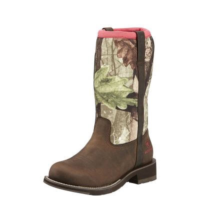 Ariat Western: Fatbaby All Weather Waterproof Botas Western Mujer - Marrones (PUCIO0459)